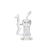 8.5" Vodka Glass - "Icy Thunder" Rig